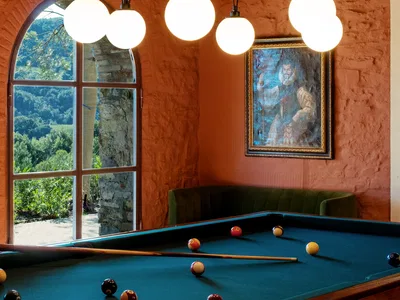 Vignamaggio Billiard Room