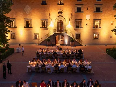 Vignamaggio Dinner On The Piazza
