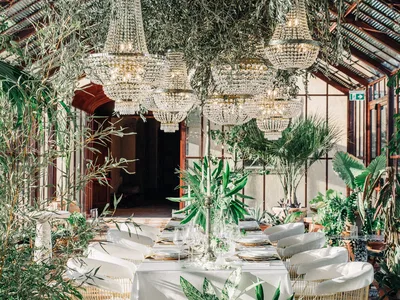 Vignamaggio Greenhouse Decorated