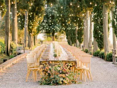 Villa Petriolo Table Day