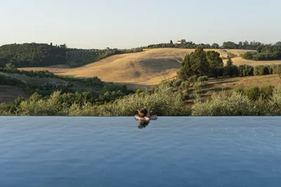 Villa Petriolo View From The Pool