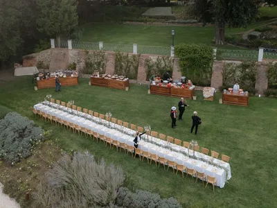 Villa Valentini Bonaparte Dinner Outdoor