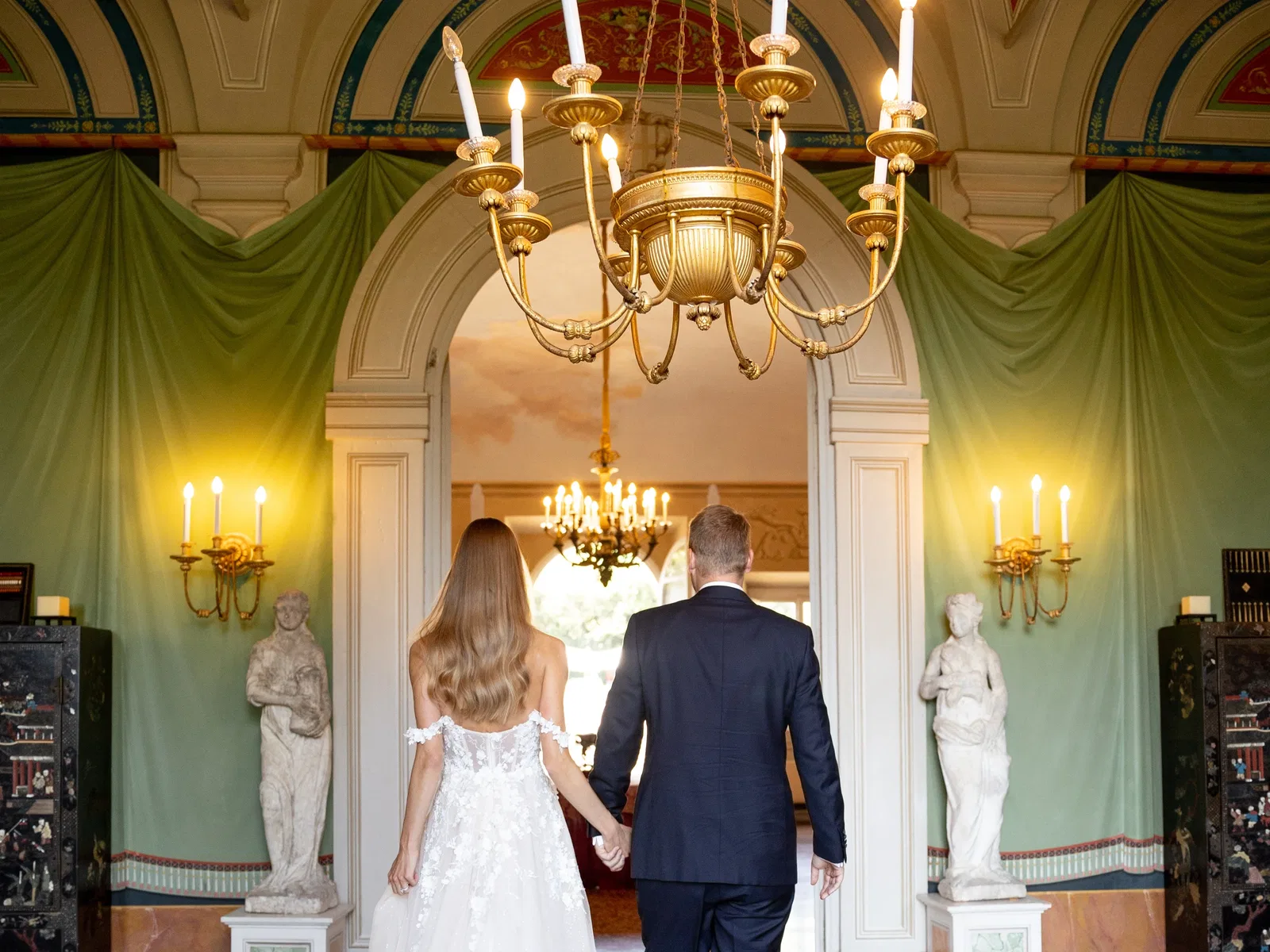 Couple Inside The Villa