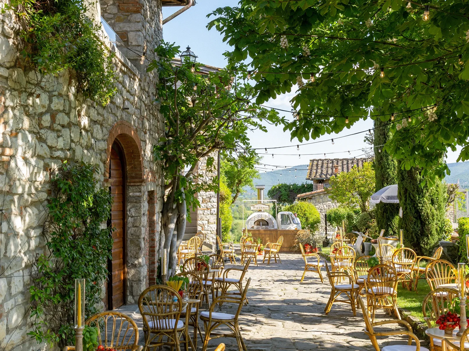 Borgo Corsignano Alley of The Borgo