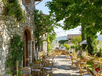 Borgo Corsignano Alley of The Borgo