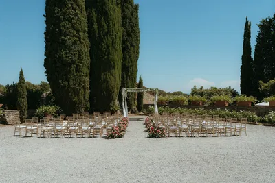 Borgo del Vino Ceremony Setup