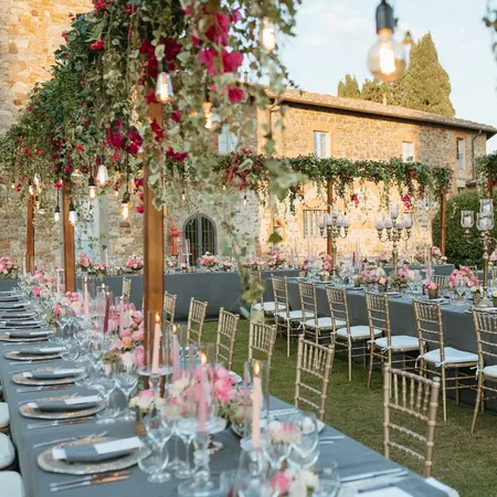 Borgo del Vino Dinner Table