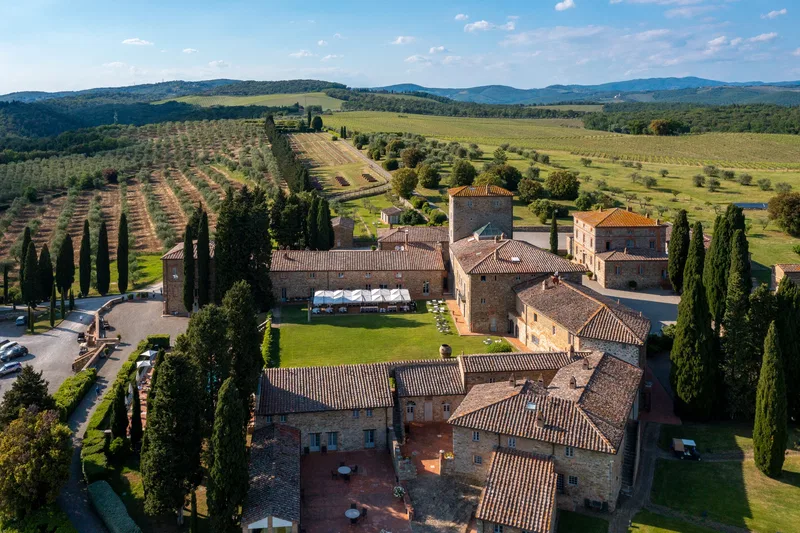 Borgo del Vino Aerial