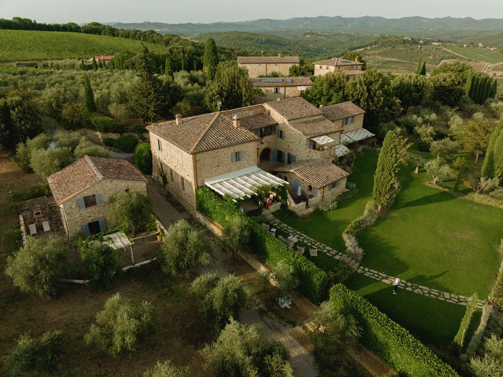 Borgo Vigneto Aerial