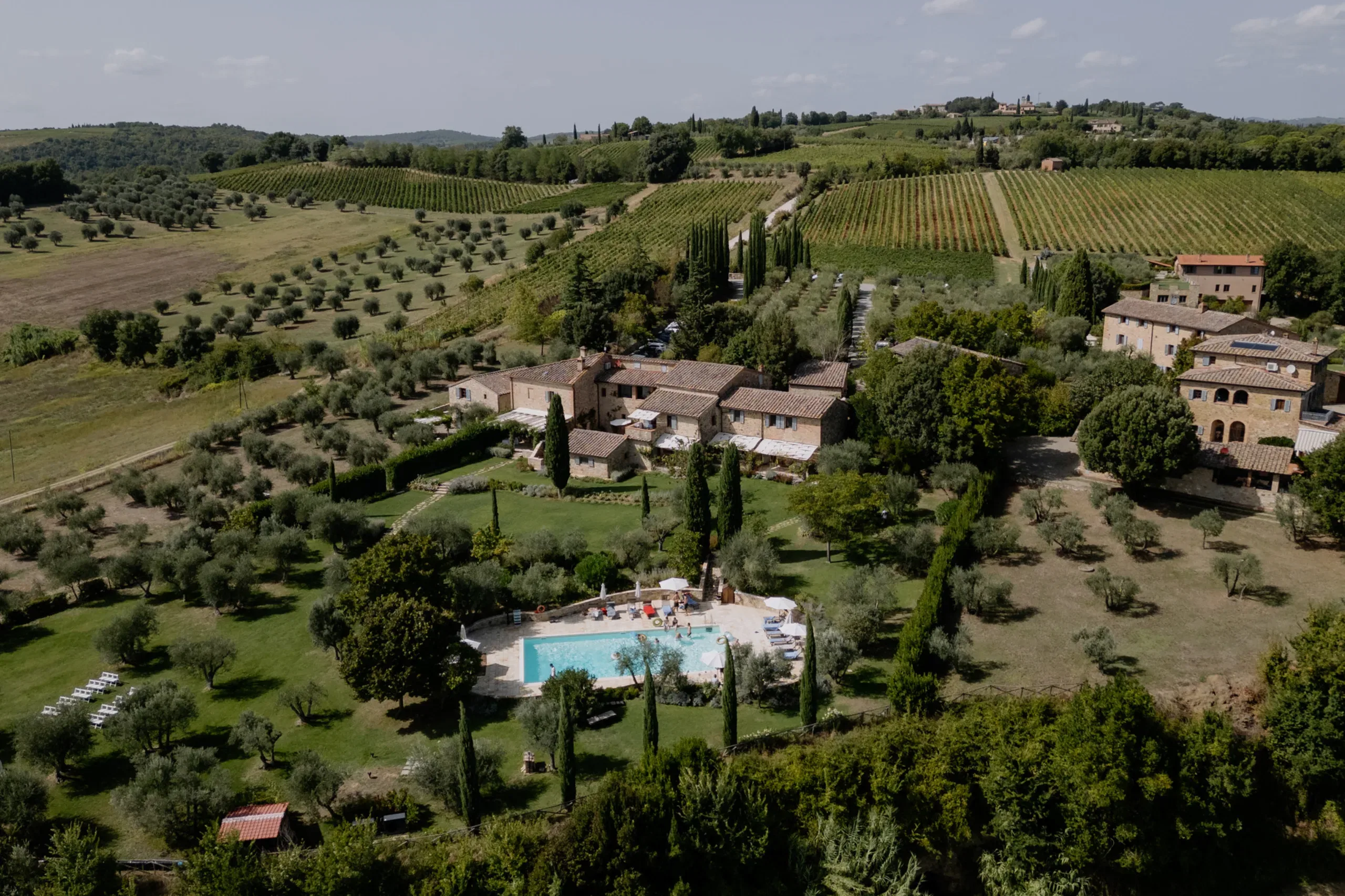 Borgo Vigneto Borgo And Pool Area