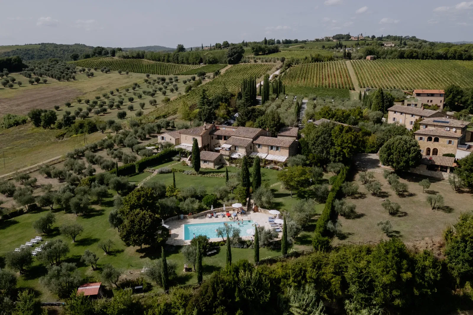 Borgo Vigneto Borgo And Pool Area