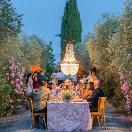 Borgo Vigneto Dinner On The Garden Path