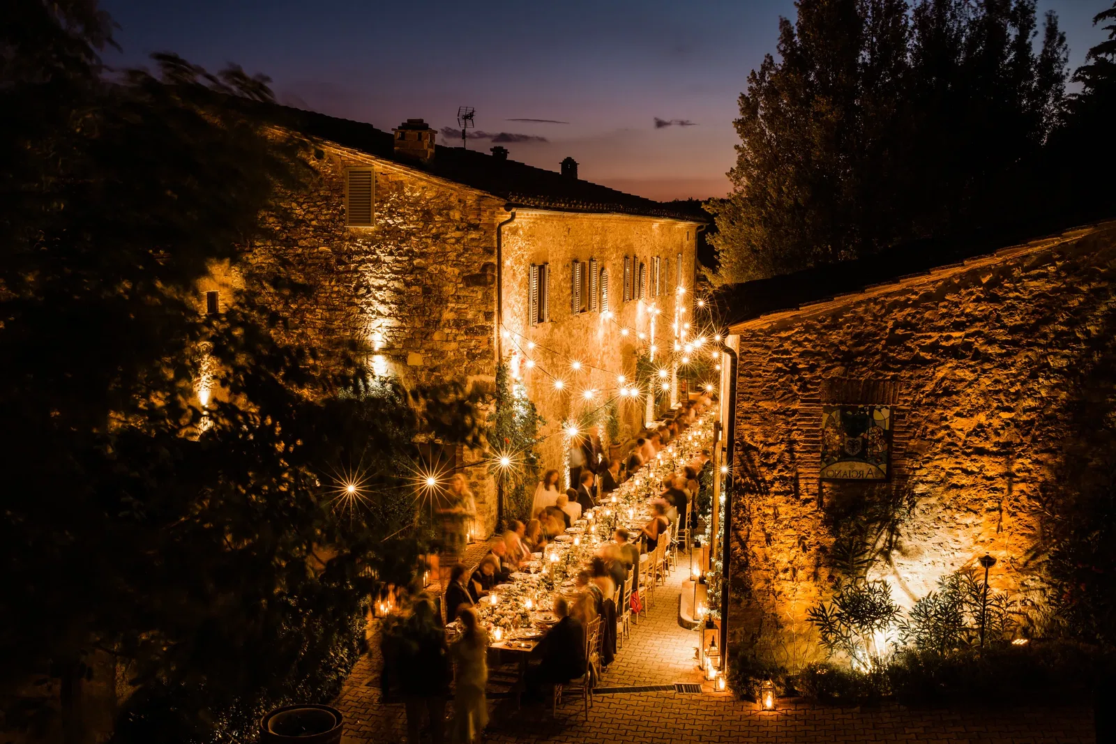 Borgo Vigneto Night Set Up