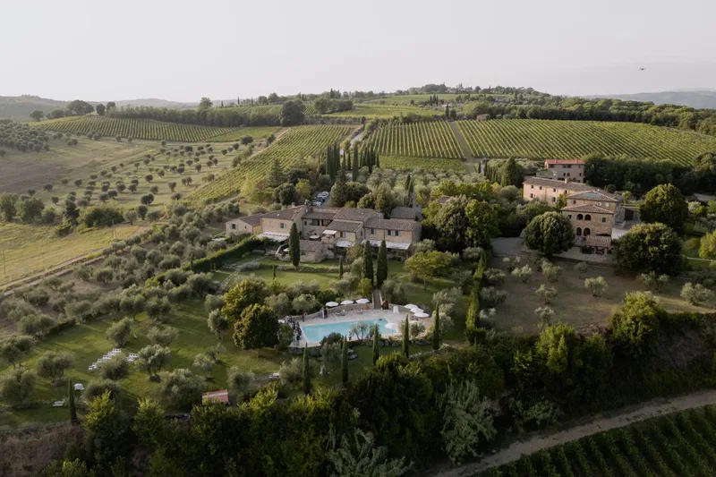 Borgo Vigneto Drone Borgo Pool