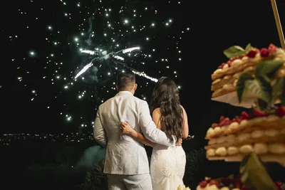 Casale dei Pasquinelli Fireworks And Cake