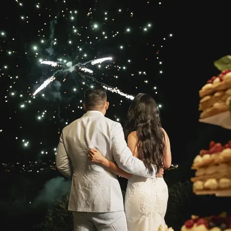 Casale dei Pasquinelli Fireworks And Cake