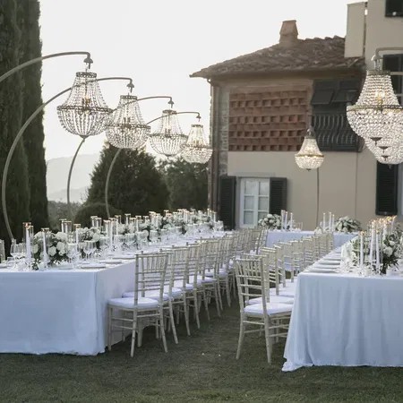 Casale dei Pasquinelli Table Setup