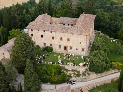 Aerial View of The Cocktail Area