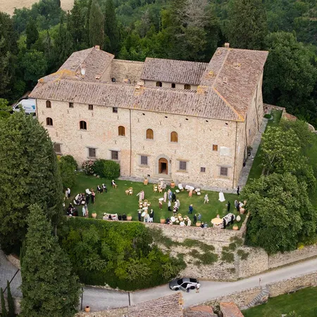 Aerial View of The Cocktail Area