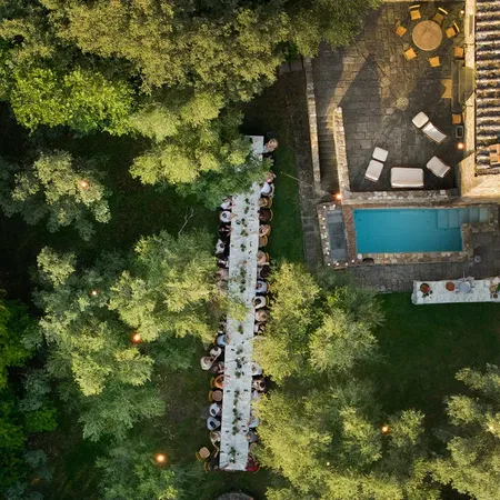 Dinner Table From Above