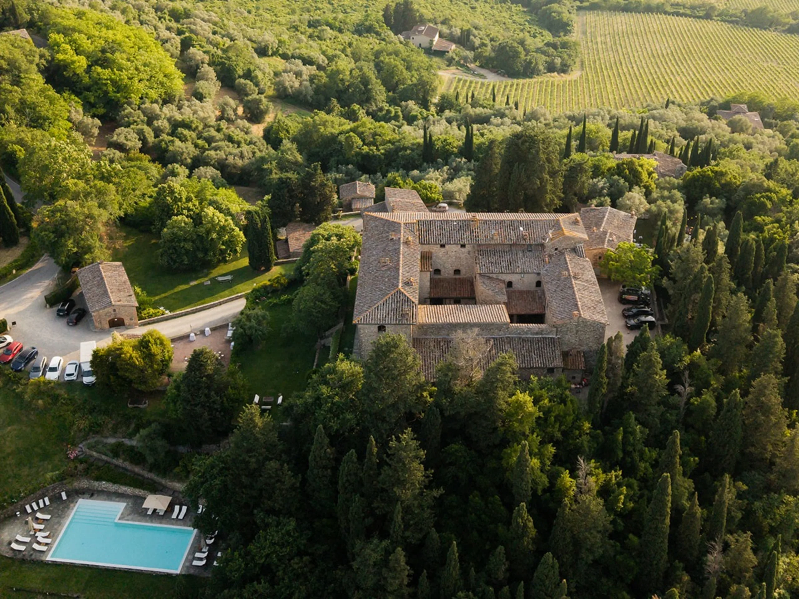 Landscape Around The Castle