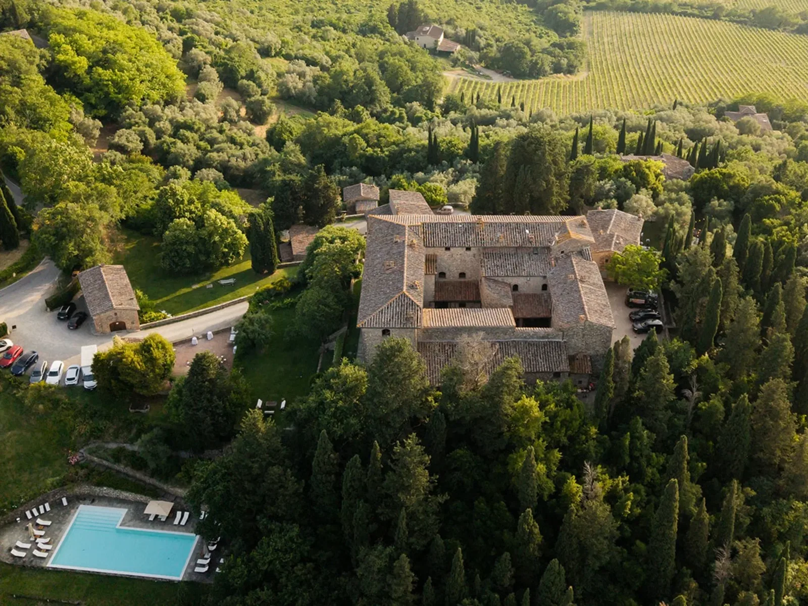 Landscape Around The Castle