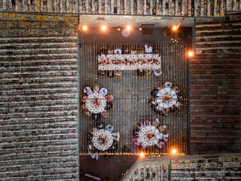 Welcome Dinner Tables