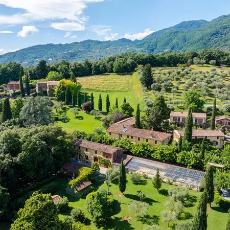 Fattoria del Cipresso Aerial