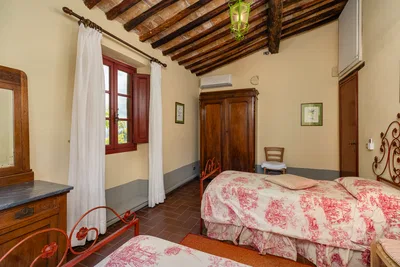 Fattoria del Cipresso Casa Rustica Bedroom