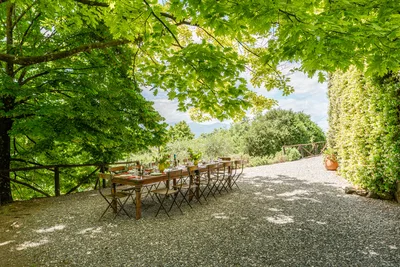 Fattoria del Cipresso Casa Rustica Terrace
