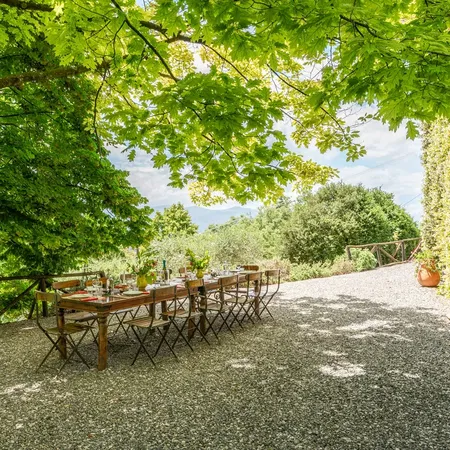 Fattoria del Cipresso Casa Rustica Terrace