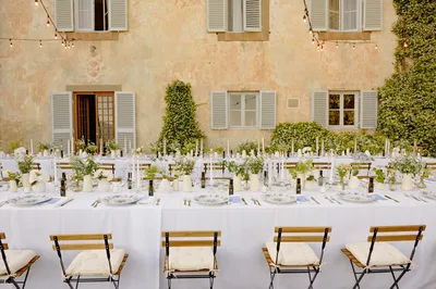 Fattoria del Cipresso Table Set Details