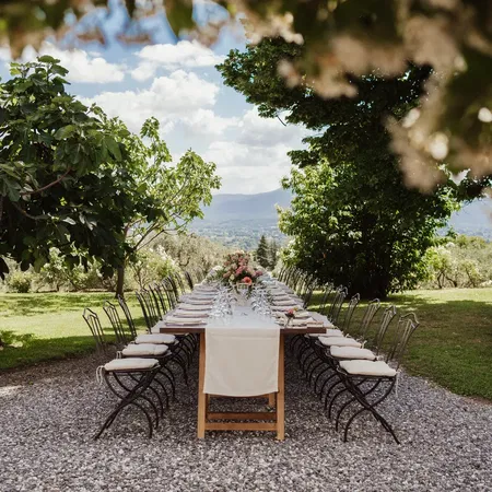 Fattoria del Cipresso Tableset Long View