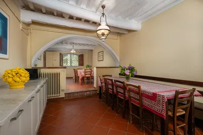 Fattoria del Cipresso Villa Bernardini Dining Room