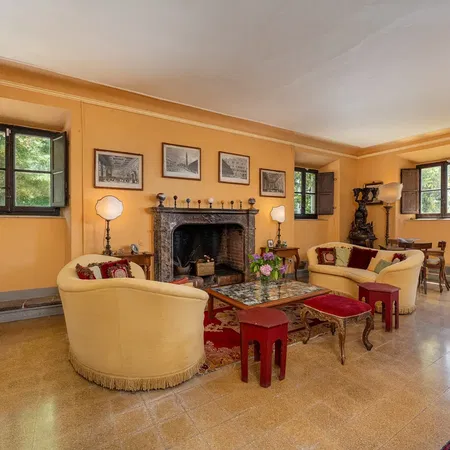 Fattoria del Cipresso Villa Bernardini Living Room