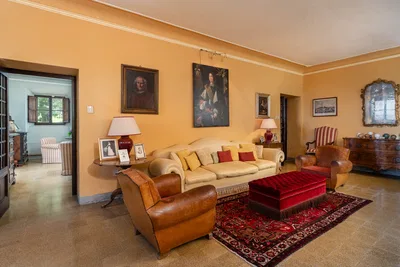 Fattoria del Cipresso Villa Bernardini Living Room