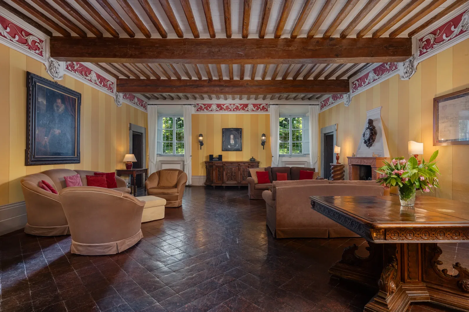 Fattoria del Cipresso Villa Buonvisi Living Room