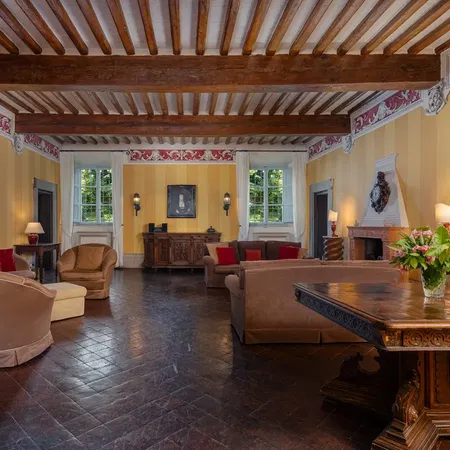 Fattoria del Cipresso Villa Buonvisi Living Room