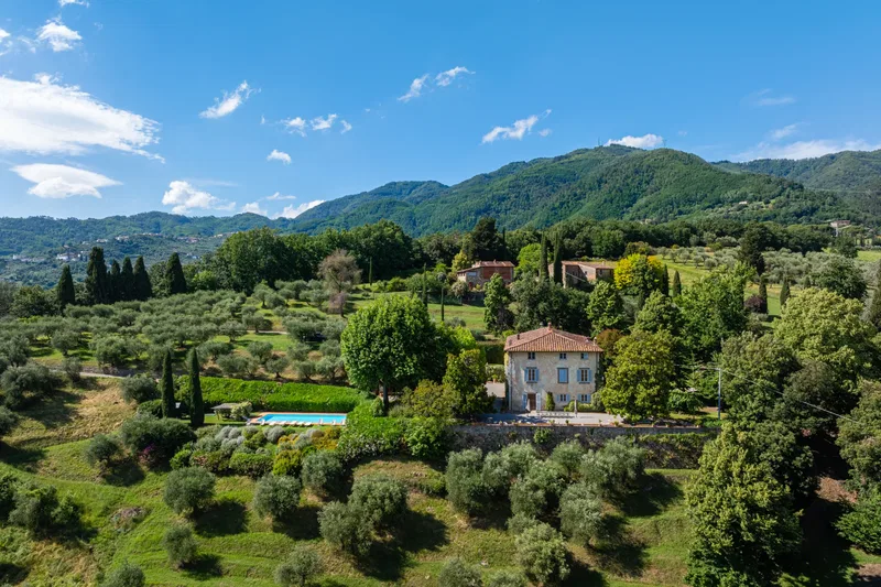 Fattoria del Cipresso Aerial View