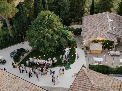 Le Filigare Cocktail Aerial View