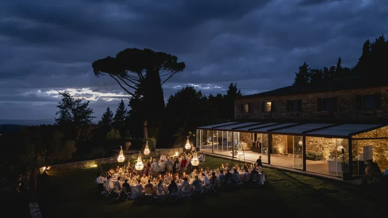 Le Filigare Reception At Night