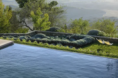 Monteverdi Infinity Pool Overlooking The Tuscan Hills