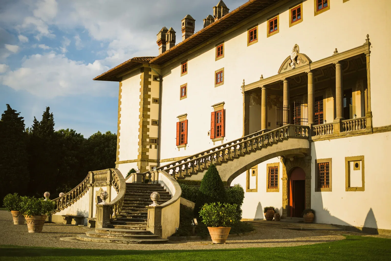 Tenuta di Artimino la Ferdinanda Entrance