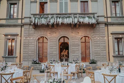 Tenuta di Monaciano Reception In Front of The Villa