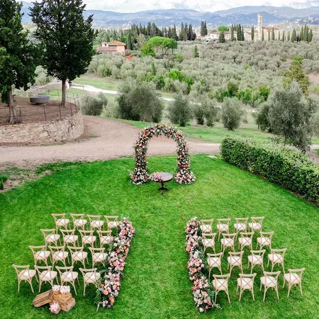 The Painter S Retreat Ceremony Setup