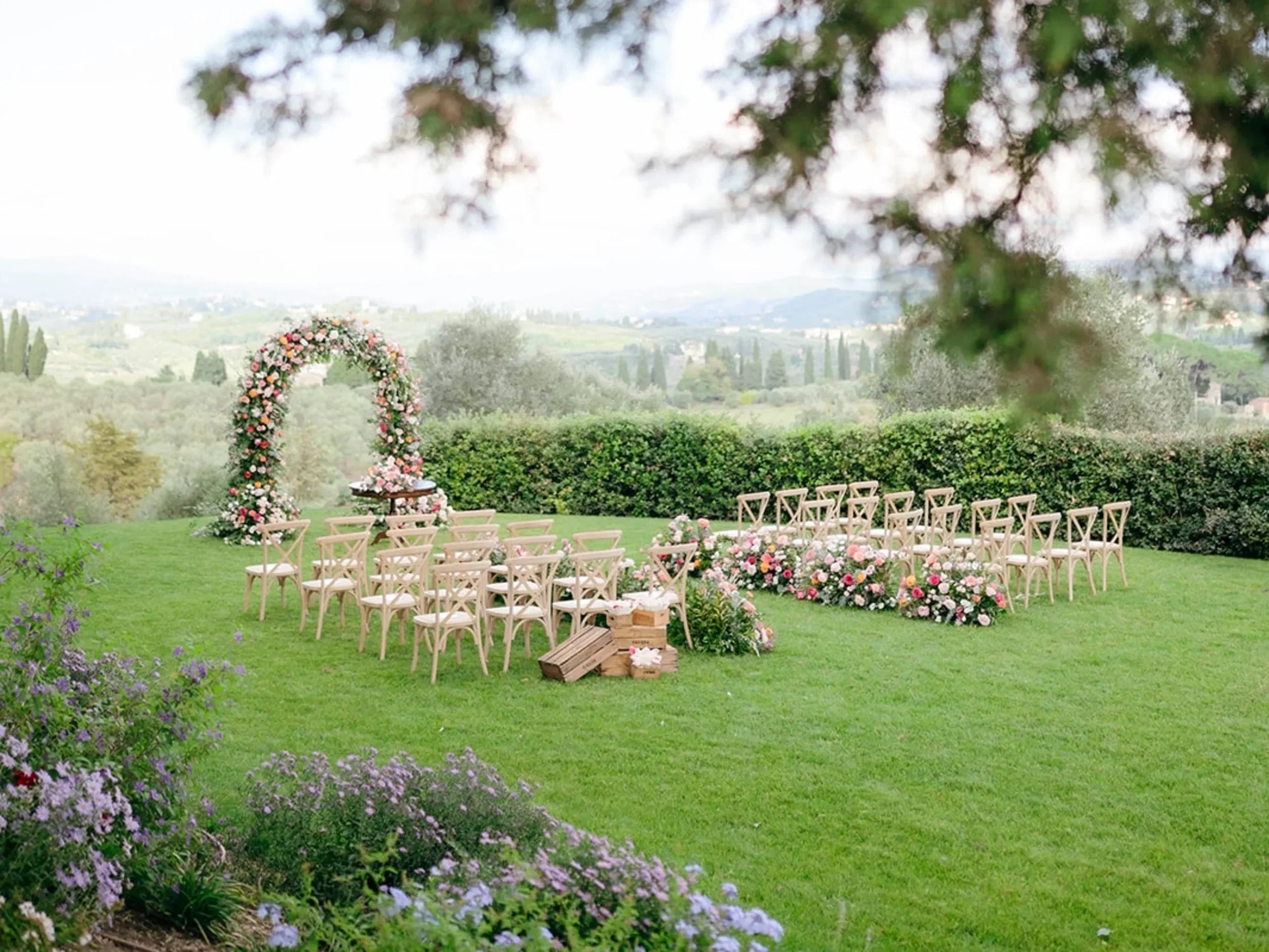 The Painter S Retreat Ceremony Setup
