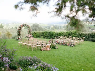 The Painter S Retreat Ceremony Setup