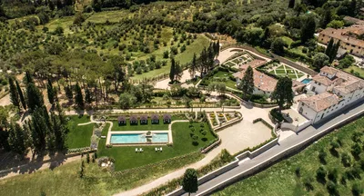 The Painter S Retreat Drone View of The Entire Estate
