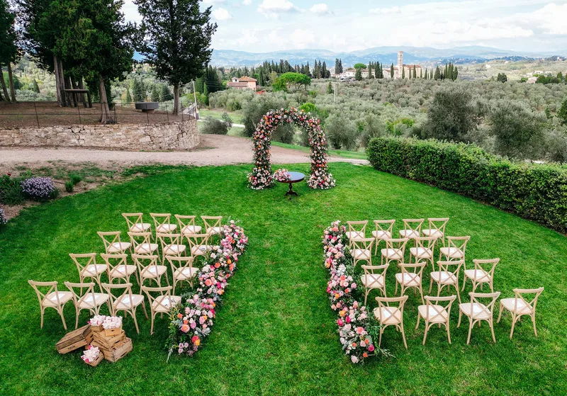 The Painter S Retreat Ceremony Setup