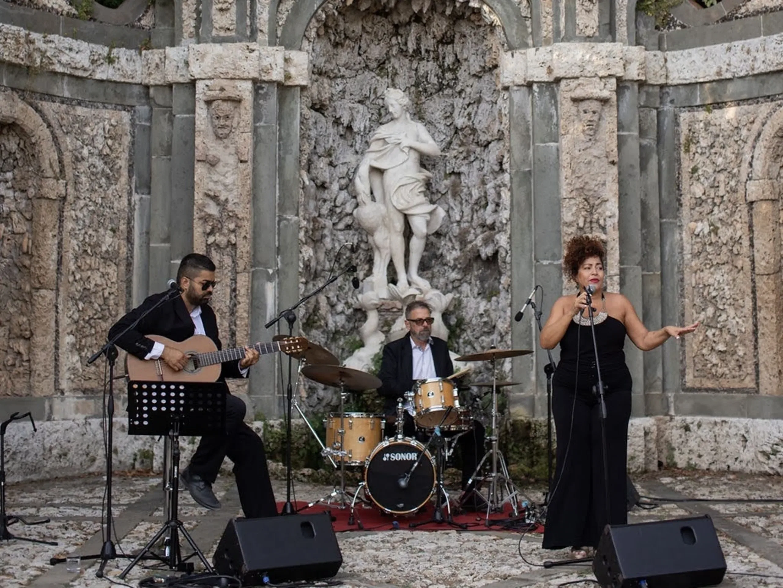 The Versailles of Tuscany Band Outside